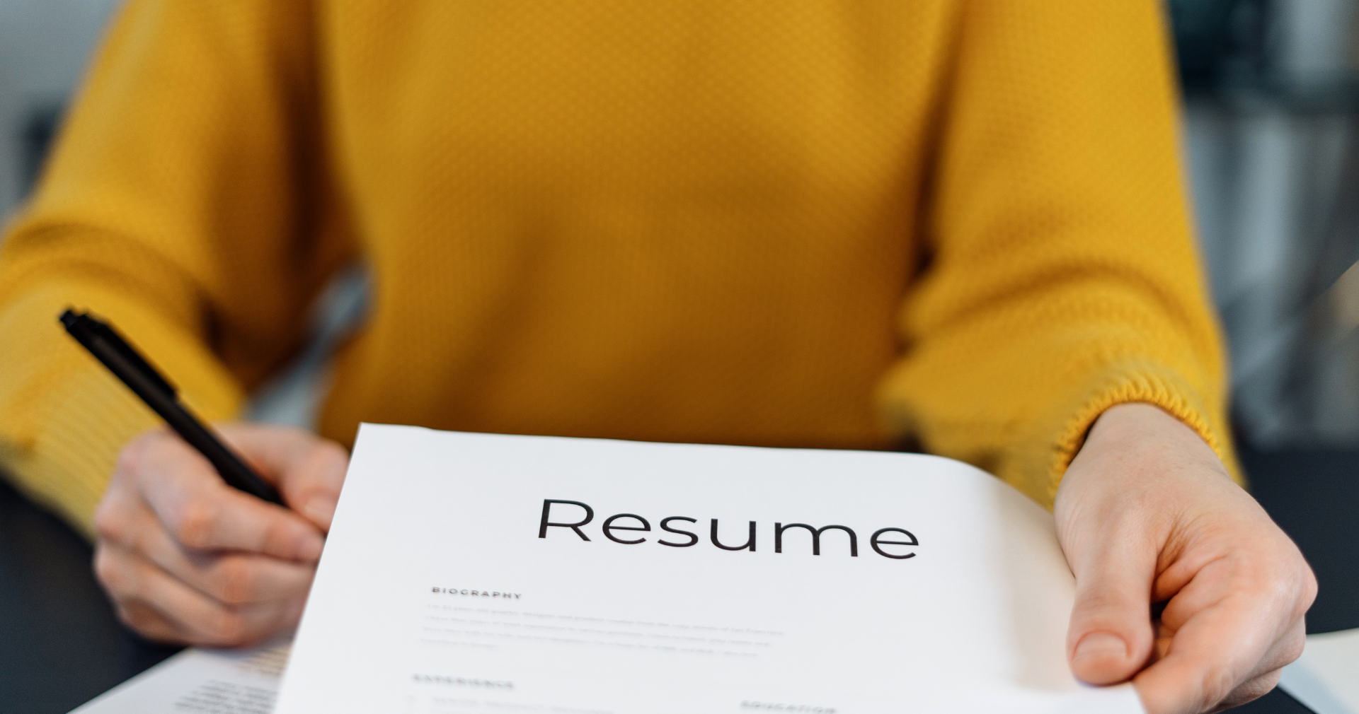 How To Write The Perfect CV